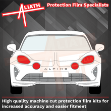 Alpine A110 2017-Present, Headlights CLEAR Paint Protection