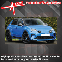 Alpine A290 2025-Present, Side Sill Skirt Trims CLEAR Paint Protection