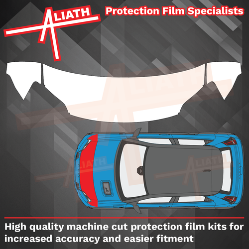 Alpine A290 2025-Present, Bonnet & Wings CLEAR Paint Protection