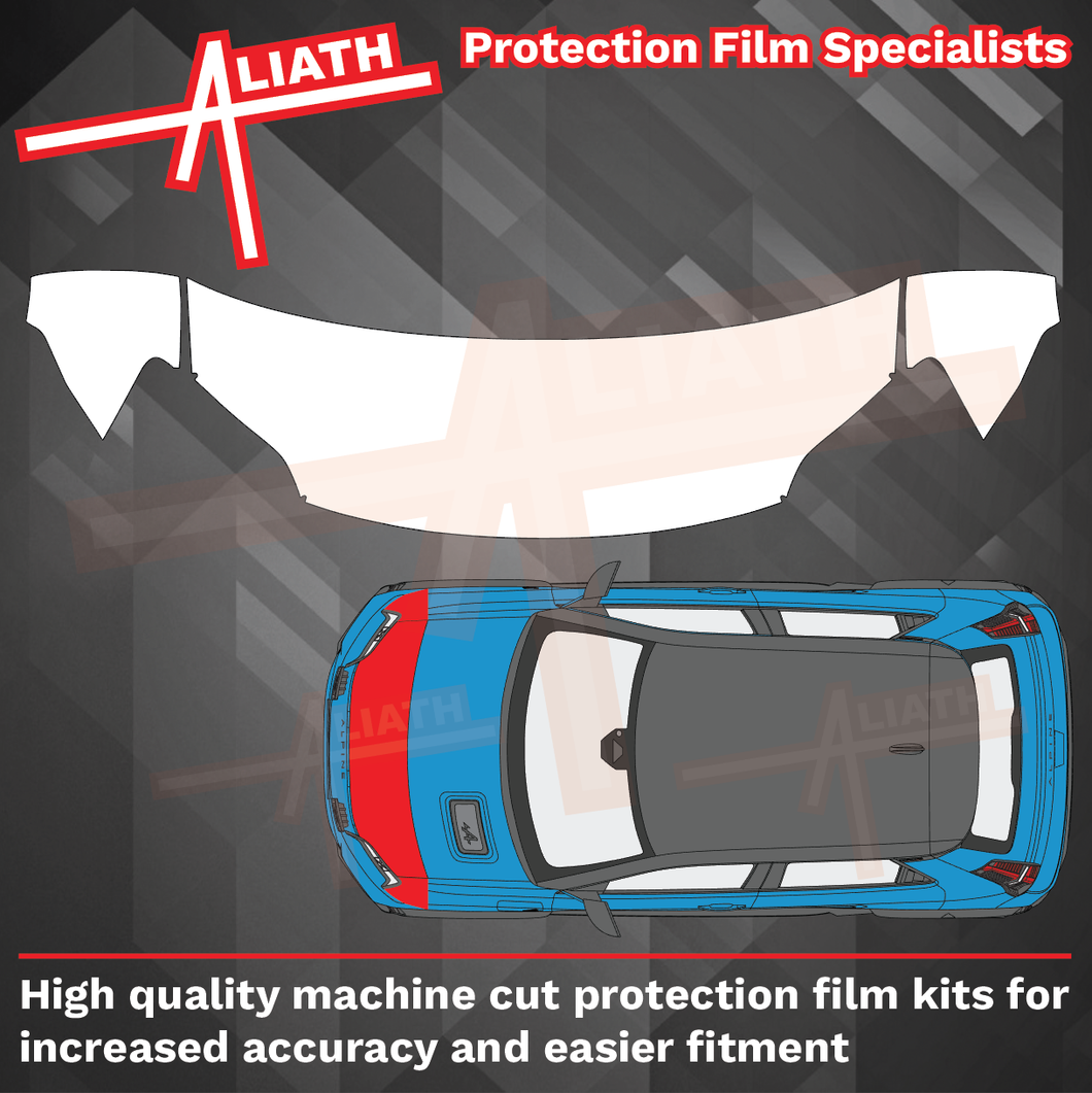 Alpine A290 2025-Present, Bonnet & Wings CLEAR Paint Protection