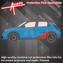 Alpine A290 2025-Present, Rear Door Arches CLEAR Paint Protection