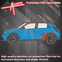 Alpine A290 2025-Present, Rear Arches CLEAR Paint Protection