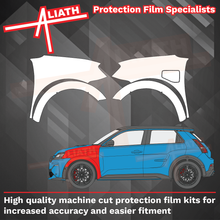 Alpine A290 2025-Present, Front Wings CLEAR Paint Protection