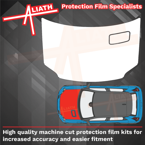 Alpine A290 2025-Present, Bonnet / Hood CLEAR Paint Protection