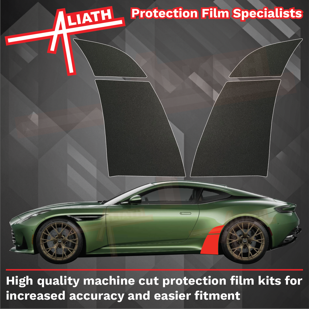 Aston Martin DB12 2023-Present, Rear QTR Arches CLEAR Paint Protection