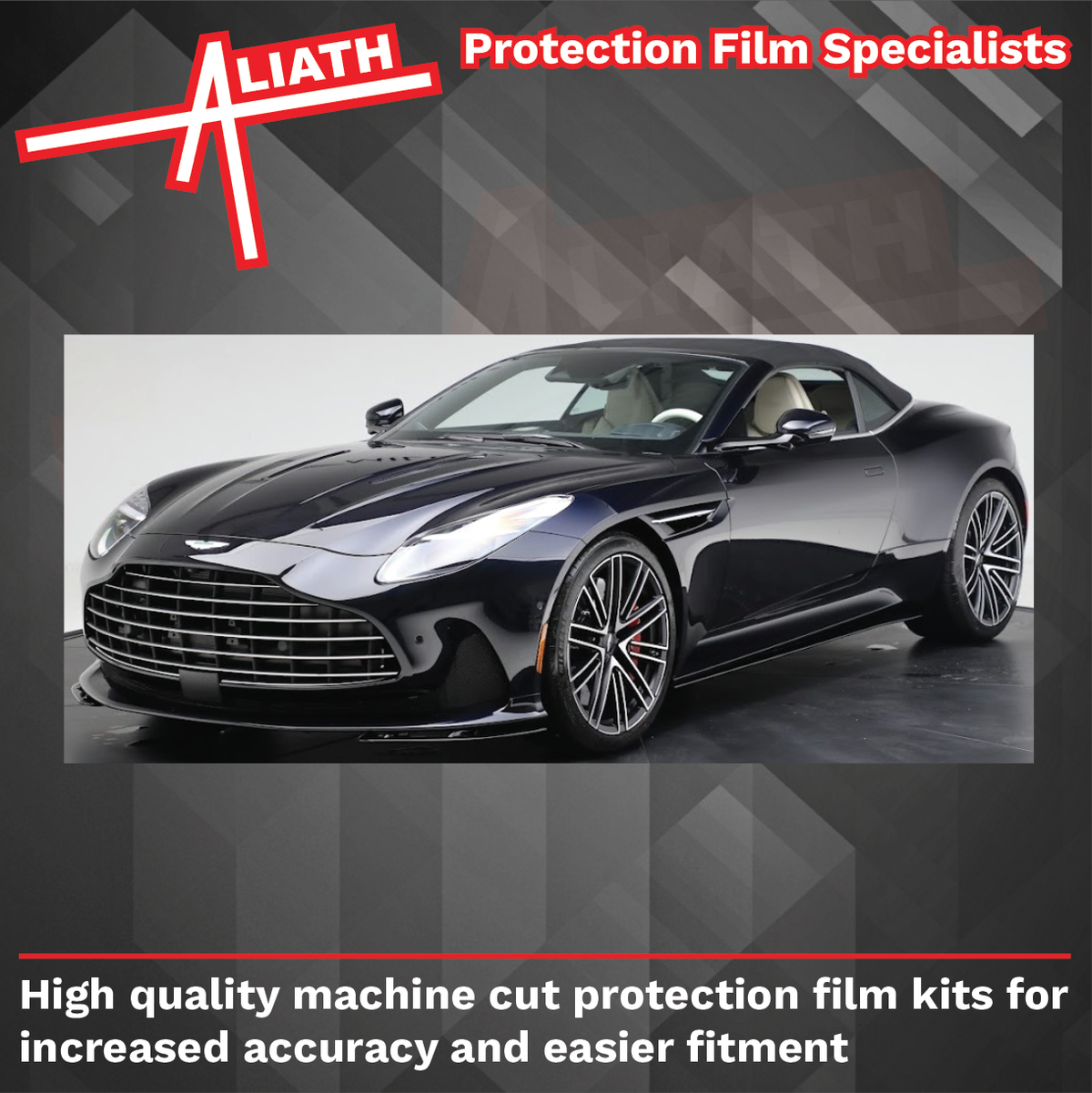 Aston Martin DB12 2023-Present, Rear QTR Arches CLEAR Paint Protection