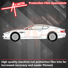 Aston Martin DB9 2012-2016, A-Pillars CLEAR Paint Protection