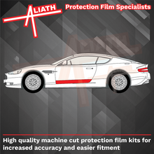 Aston Martin DB9 2004-2016, Door Lower Sections CLEAR Paint Protection
