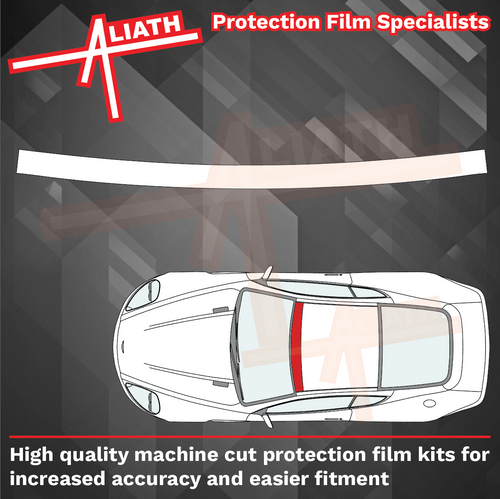Aston Martin DB9 2004-2012, Roof front CLEAR Paint Protection