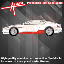 Aston Martin DB9 2012-2016, Side Sill Skirt Trims CLEAR Paint Protection