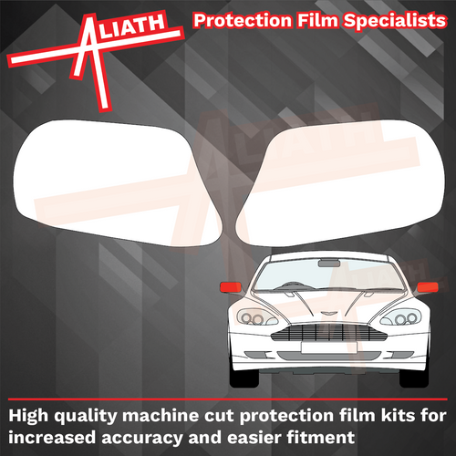 Aston Martin DB9 2004-2012 Door Mirror Covers CLEAR Paint Protection