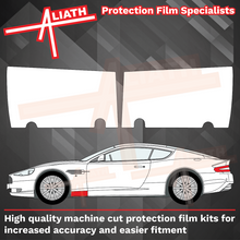 Aston Martin DB9 2004-2012, Sill Skirt Trim Front OE Style CLEAR Paint Protection
