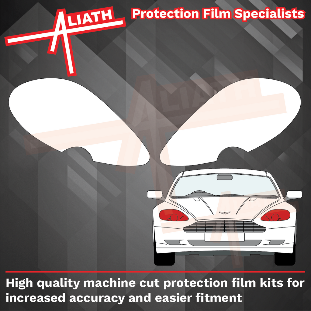 Aliath Clear Stone Chip Guard Paint Protection Film For Aston Martin DB9 Rear Quarter Arches