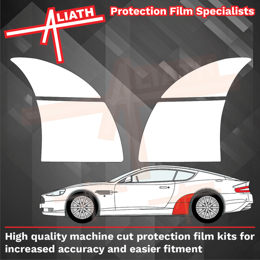 Aston Martin DB9 2004-2012 Sill Skirt Arch & QTR CLEAR Paint Protection
