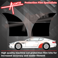 Aston Martin DB9 2004-2012 Sill Skirt Arch & QTR BLACK Paint Protection