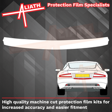 Aston Martin DB9 2012-2016, Rear Bumper Upper Ledge CLEAR Paint Protection