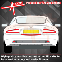 Aston Martin DB9 2012-2016, Rear Bumper Upper Ledge CLEAR Paint Protection