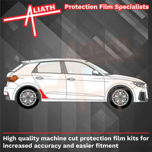 Audi A1 5dr(Type GB) 2018-Present, Rear QTR Arches CLEAR Paint Protection