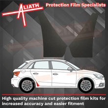 Audi A1 & S1 (Type 8X)(5 door) 2010-2018, Rear QTR Arch BLACK Paint Protection
