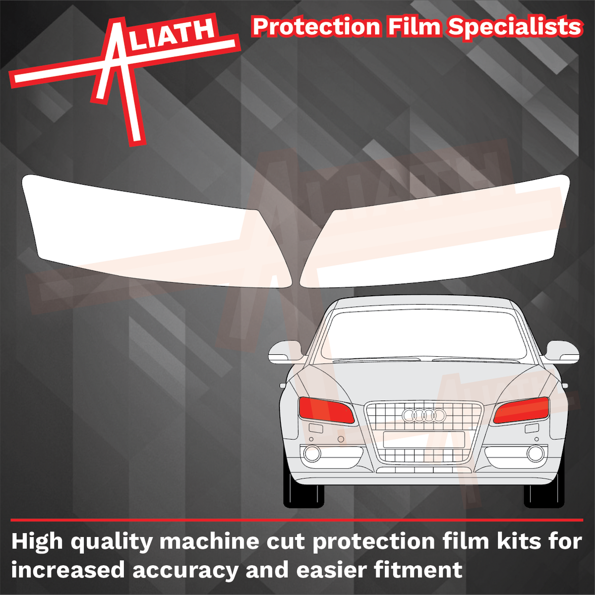 Audi A5 S5 RS5 (Type 8T) 2007-2011, Headlights CLEAR Paint Protection