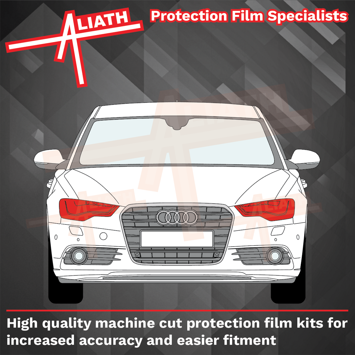 Audi A6 / S6 / RS6 (Type 4G) 2012-2015 Headlights CLEAR Stone Protection