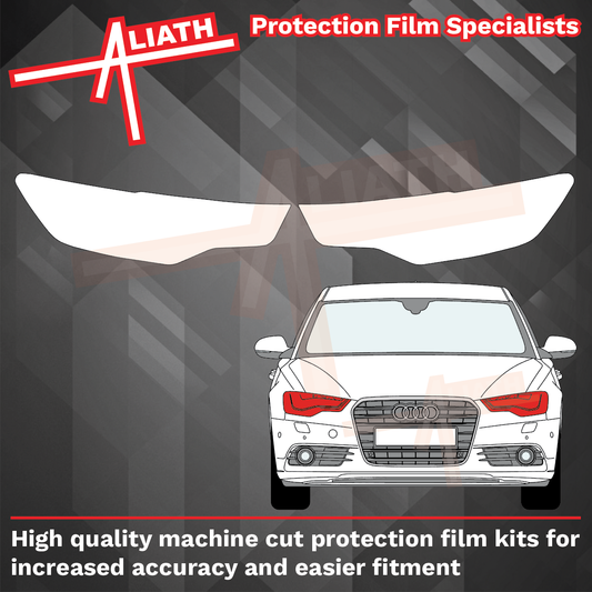 Audi A6 / S6 / RS6 (Type 4G) 2012-2015 Headlights CLEAR Stone Protection