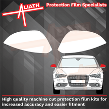 Audi A6 / S6 / RS6 (Type 4G) 2012-2015 Door Mirror Covers CLEAR Stone Protection