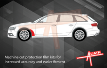 Audi RS4 (Type 8K) 2012-2015, Front Wing Arches CLEAR Paint Protection