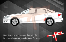 Audi RS6 (Type C6/4F) 2008-2011, Rear Arches BLACK Paint Protection