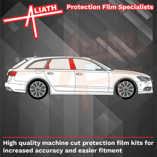 Audi RS6 A6 S6 (Type 4G) 2015-2019, B & C Side pillars CLEAR Paint Protection