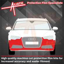 Audi RS6 (Type 4G) 2015-2019, Front Bumper CLEAR Paint Protection
