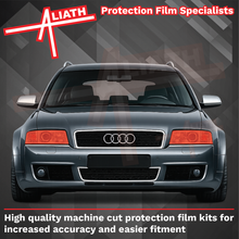 Audi RS6 (Type 4B) 2002-2004, Headlights & fog lights CLEAR stone Protection