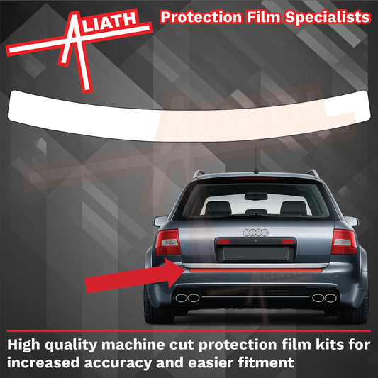 Audi RS6 (Type 4B) 2002-2004, Rear bumper upper loading area CLEAR Scratch Protection