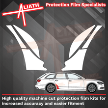 Audi RS6 (Type 4G) 2012-2019 Rear QTR, Sill & Door Arch. OE Style CLEAR Stone Protection