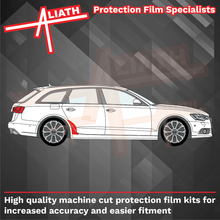 Audi RS6 (Type 4G) 2012-2019 Rear QTR, Sill & Door Arch. OE Style CLEAR Stone Protection