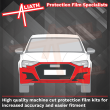 Audi RS3 (Type 8Y) 2025-Present, Front Bumper CLEAR paint Protection