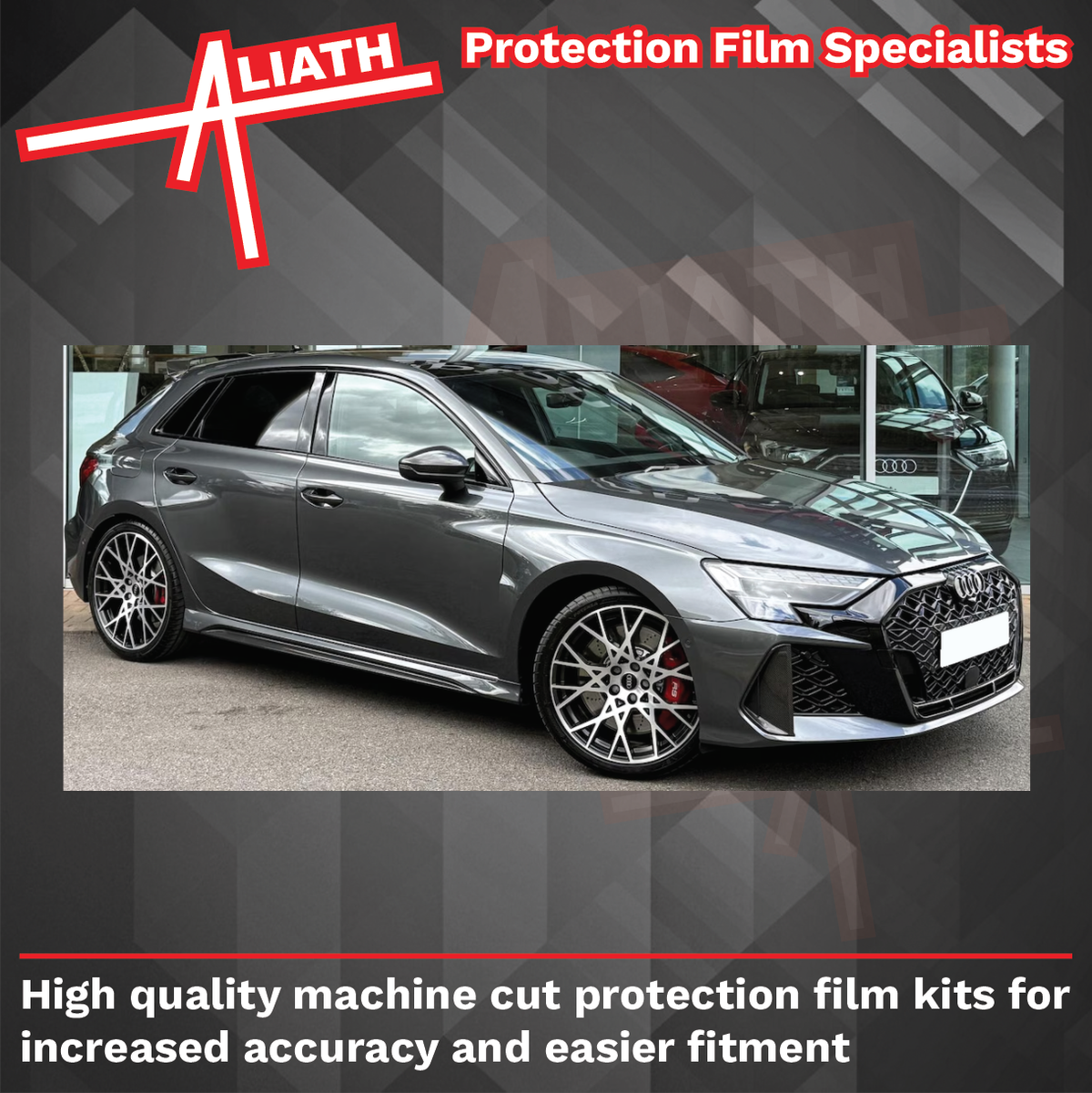 Audi RS3 (Type 8Y) 2025-Present, Front Bumper CLEAR paint Protection