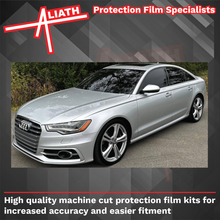 Audi A6 / S6 (Type 4G) 2012-2019 Rear Bumper BLACK Scratch Protection