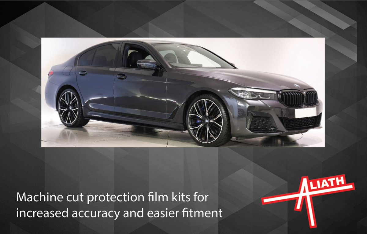 BMW 5-Series (G30) 2017-, Front & Rear Arches CLEAR Stone Protection