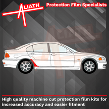 BMW 3-Series (E46) 1999-2006, Rear Arches CLEAR Paint Protection