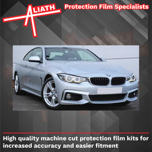 BMW 4-Series M-Sport (Type F32 F33) 2013-2020, Front Bumper CLEAR Paint Protection