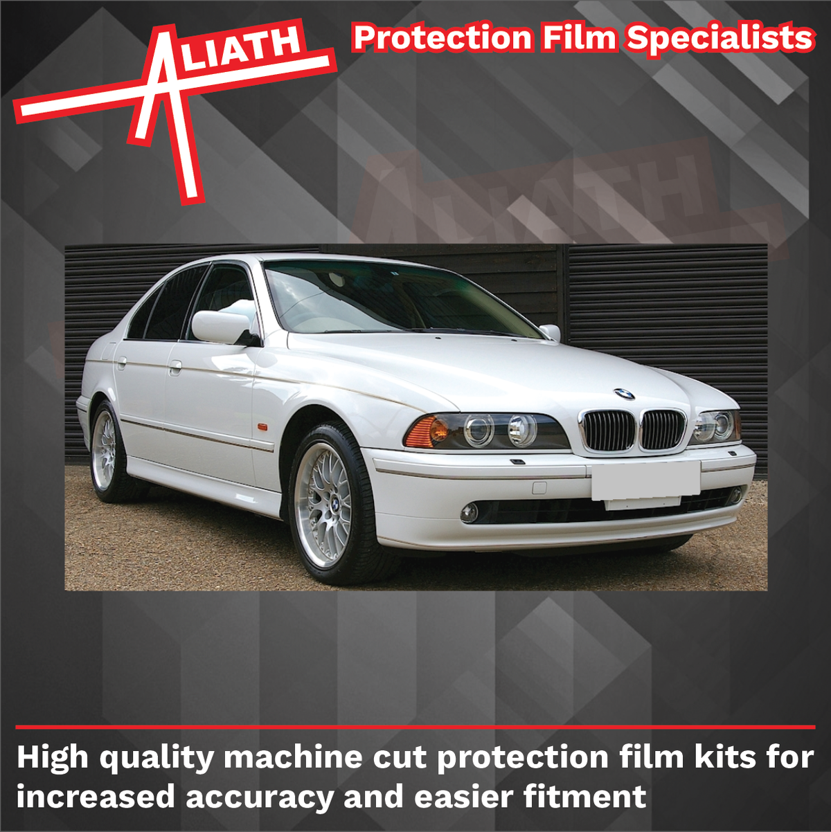 BMW 5-Series (Type E39) 1995-2003, Headlights CLEAR Paint Protection