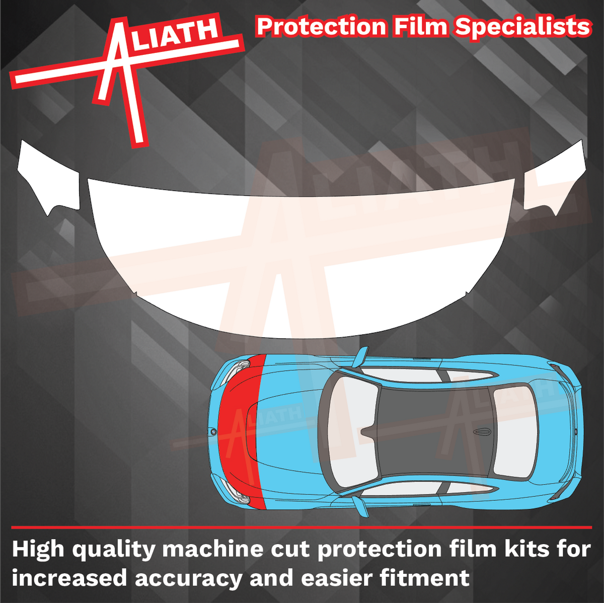 BMW 2-Series M2 (Type G42 / G87) 2022-, Bonnet & Wings CLEAR Paint Protection