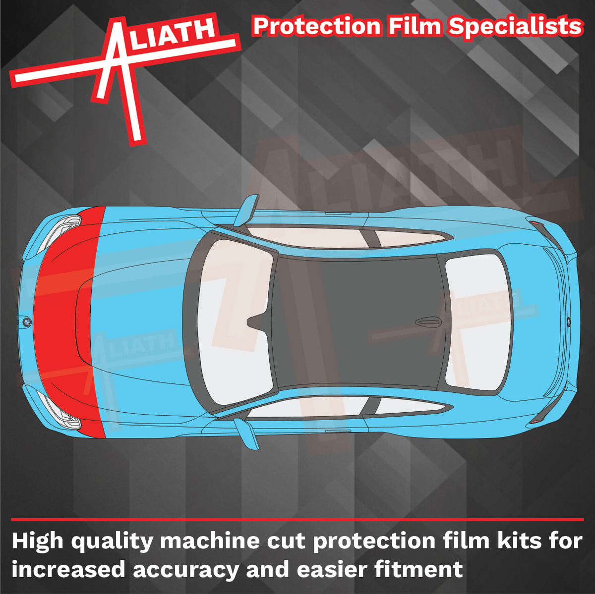 BMW 2-Series M2 (Type G42 / G87) 2022-, Bonnet & Wings CLEAR Paint Protection