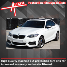 BMW 2-Series (228i, M235i) (Type F22) 2014-2021, Door Handle Cups CLEAR Paint Protection