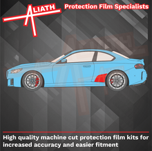 BMW 2-Series & M240i (Type G42) 2021-, Rear QTR Arches CLEAR Paint Protection