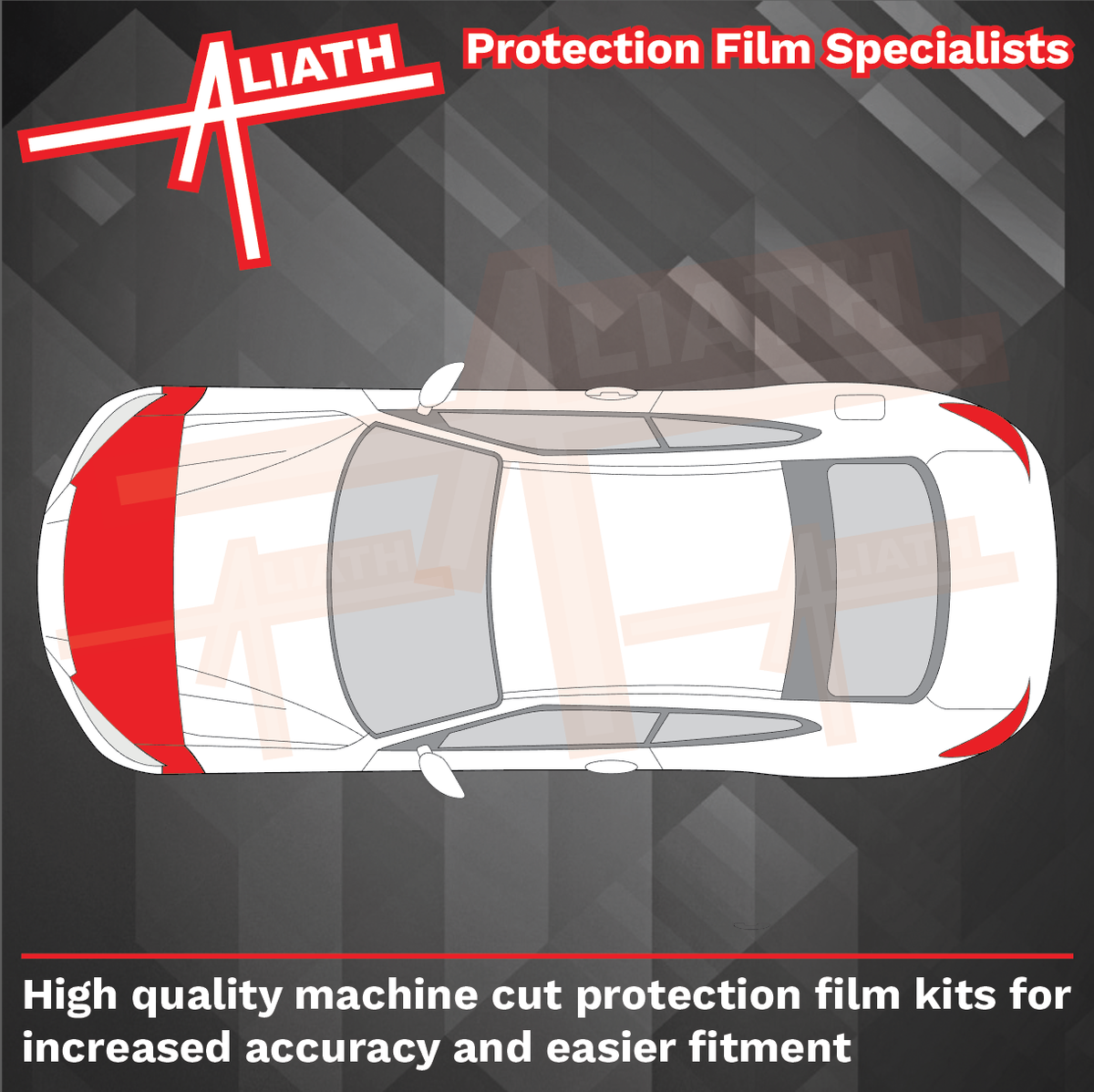 BMW M3 (Type G80) 2020-Present, Bonnet & Wings CLEAR Paint Protection