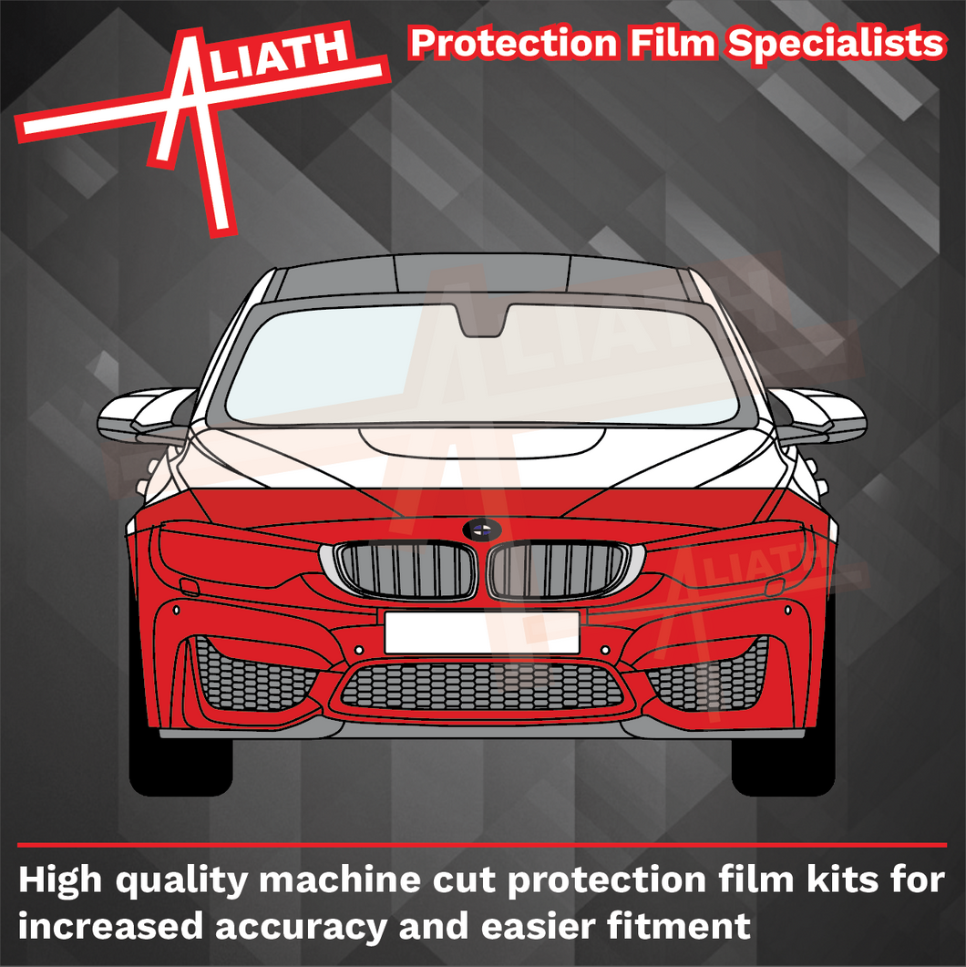 Precut Paint Protection Film PPF For BMW M3 Sedan CS F80 2014-2019 – 7-Piece Clear TPU