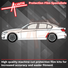 BMW M3 (Type F80) 2014-2019, Rear QTR Arches BLACK Paint Protection