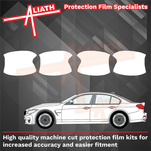 BMW M3 (Type F80) 2014-2019, Handle Cups CLEAR Paint Protection